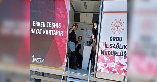 Fatsa’da Fabrika Çalışanlarına Kanser Taraması!