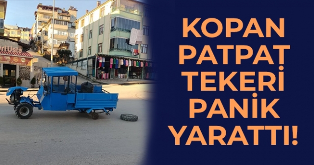 Fatsa’da Patpat Kazası: Kopan Teker Panik Yarattı