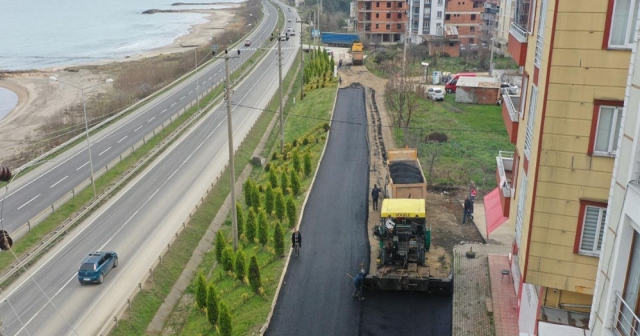 Fatsa’da Yeni Asfalt Yolu Açıldı