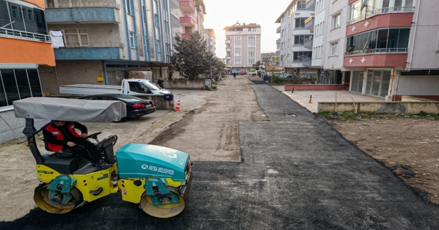 Fatsa’da Yol İyileştirme  Çalışmaları Sürüyor