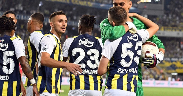 FENERBAHÇE'DEN GÖVDE GÖSTERİSİ!