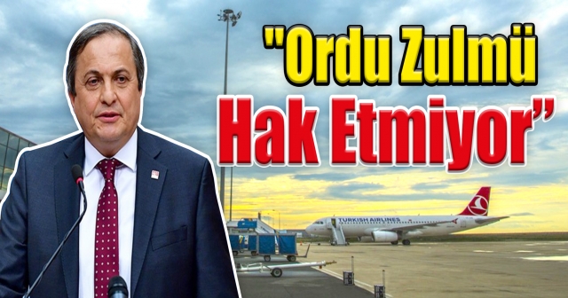 "Fındığımız Çürük, Gençlerimiz İşsiz!"