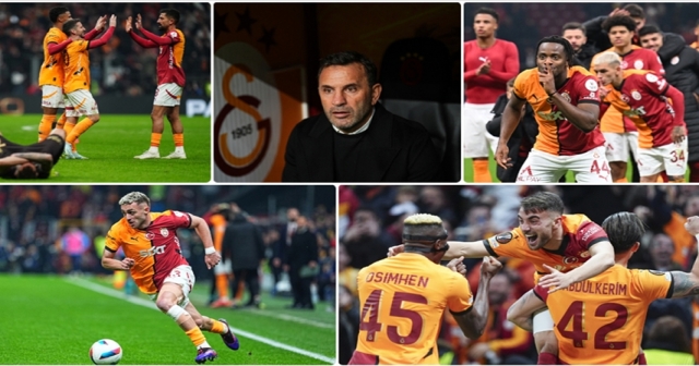 Galatasaray, Süper Lig'in devre arasına zirvede girdi