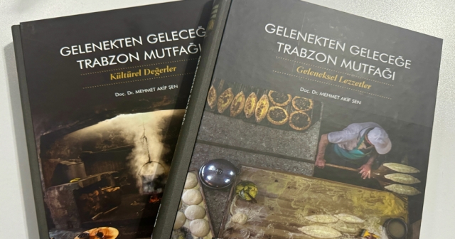 "Gelenekten Geleceğe Trabzon Mutfağı" kitapları tanıtıldı