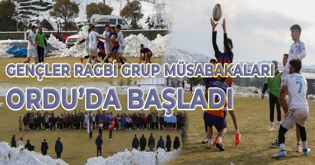 Gençler Ragbi Grup Müsabakaları Ordu’da Başladı