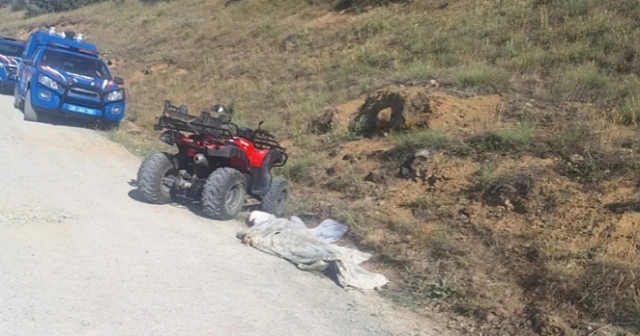 Giresun’da devrilen ATV’nin sürücüsü öldü