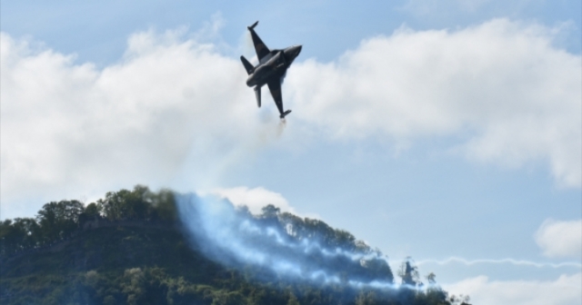 Giresun Semalarında SOLOTÜRK Gösterisi