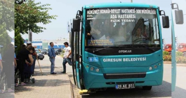 Giresun'da Belediye Otobüslerine Zam Talebi