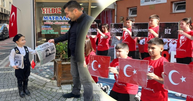 Giresun'da Cumhuriyet'in 101. yıl dönümü kutlandı