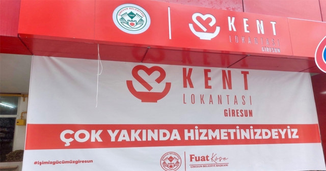 Giresun'da Kent Lokantası Açılıyor!