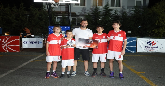 GSB ORDU KÜÇÜKLER KATEGORİSİNDE SOKAK BASKETBOLU İKİNCİSİ