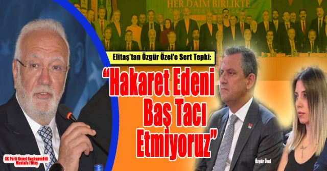 "Hakaret edenlerin önünü açıyorsunuz"