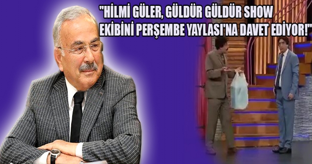 "Hilmi Güler, Güldür Güldür Ekibini Davet Ediyor!"