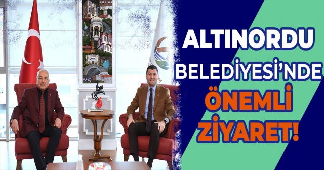 Hilmi Güler ve Ulaş Tepe Altınordu İçin Bir Araya Geldi