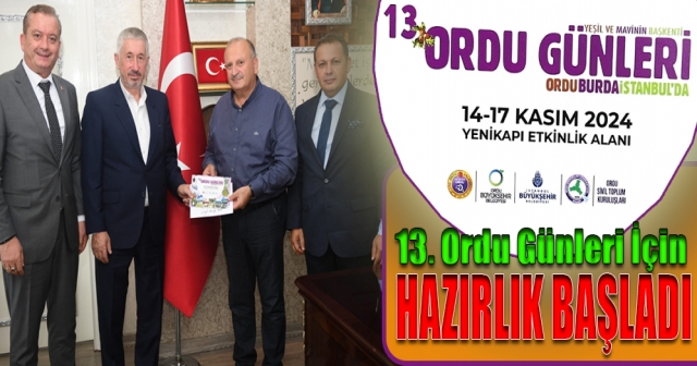 Hüseyin Tavlı, ORDEF Yönetimini Ağırladı