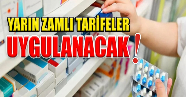 İlaç fiyatlarına zam geldi