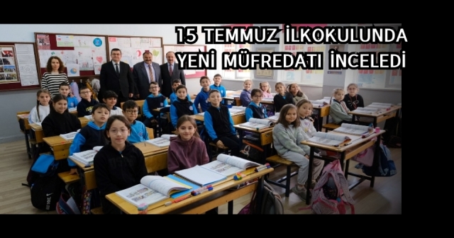 Bekyürek, Yeni Müfredat ve Eğitimdeki Gelişimi Değerlendirdi