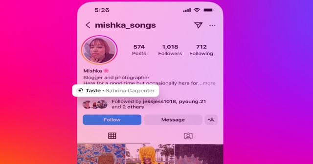 Instagram'a profile şarkı ekleme özelliği geldi