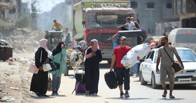 İsrail'in Gazze'de 450 bin Filistinliyi göçe zorladığı belirtildi