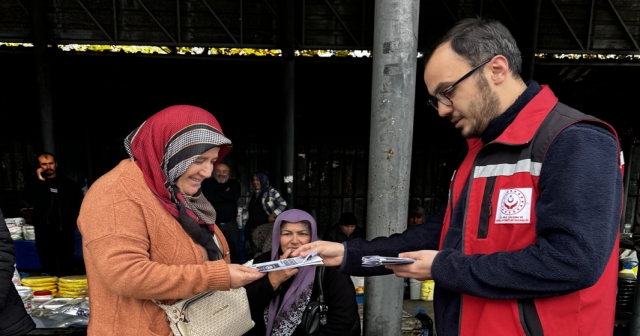 Kadınlara yönelik KADES bilgilendirmesi yapıldı