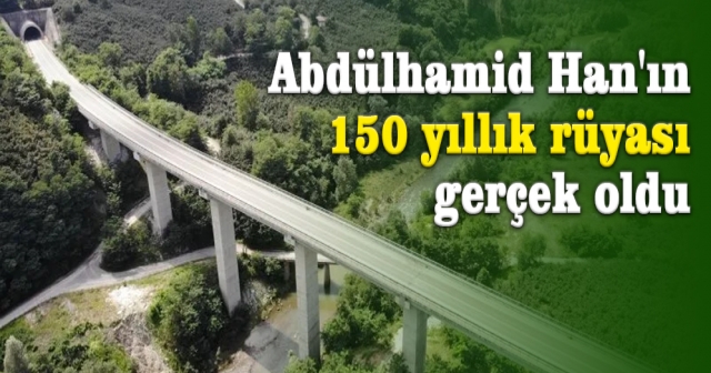 Karadeniz-Akdeniz Yolu'nun Ordu etabı tamamlandı