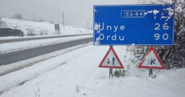 Karadeniz Sahillerinde Kar Hazırlığı Başladı