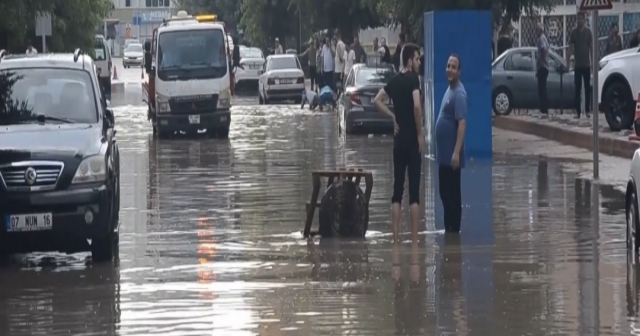 Karaman'da Sağanak Etkili Oldu