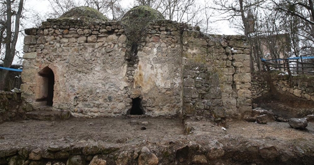 Kastamonu Mahmut Bey Camisi Yanındaki Hamamda Kurtarma Kazıları Sürüyor