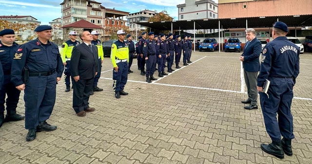 Kaymakam Karahan, Jandarma Komutanlığını Ziyaret Etti