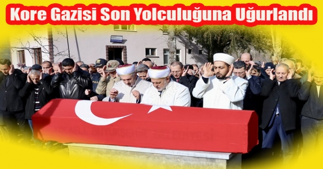 Kore gazisi Trabzon'da son yolculuğuna uğurlandı