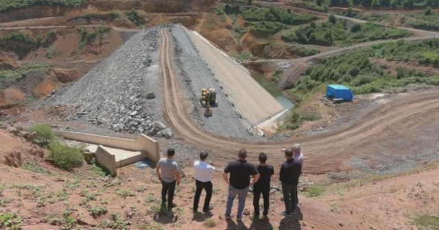 KORGAN İÇME SUYU BARAJI İNŞAATI TAMAMLANIYOR