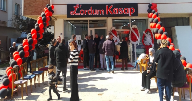 ‘’L’ordum Kasap’’ açıldı.