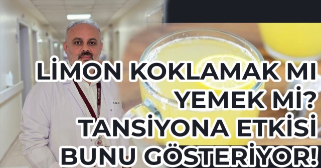 Limonun Tansiyon Üzerindeki Etkisi