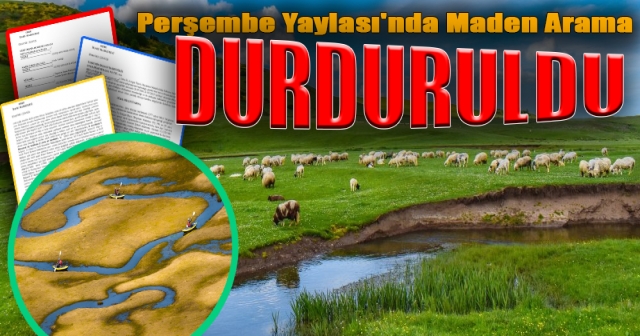 Maden Arama İzni Mahkemeden Döndü!