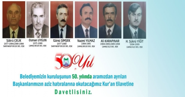 Merhum Başkanlara Kur'an Tilaveti