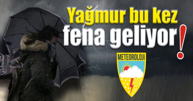 Meteoroloji tarih vererek uyardı!