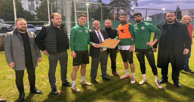 MHP Giresun yönetiminden Giresunspor'a ziyaret