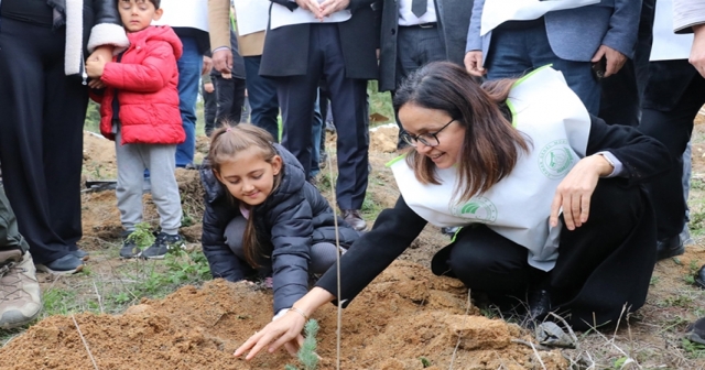 Milli Ağaçlandırma Günü'nde Binlerce Fidan Dikildi