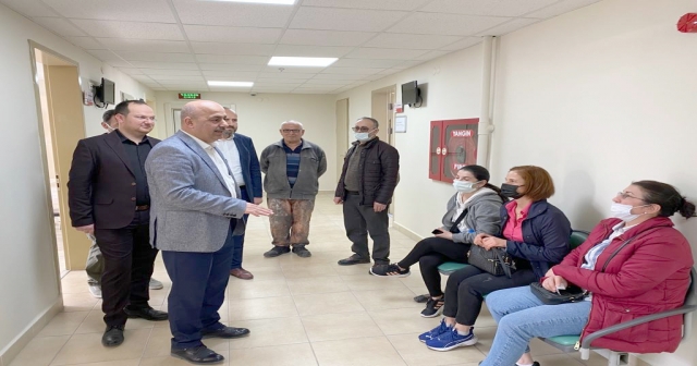 MÜDÜR KASAPOĞLU AĞIZ VE DİŞ SAĞLIĞI MERKEZİNDE İNCELEMELERDE BULUNDU