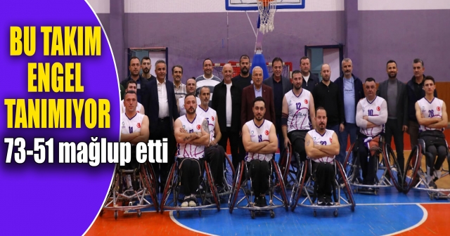 OBB Tekerlekli Basketbol Takımı Galip Geldi