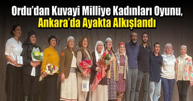 Oksijen Tiyatro, Kuvayi Milliye Kadınları ile Ankara’da Büyüledi