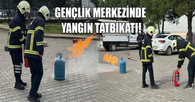 Ordu Büyükşehir Belediyesi'nden Yangın Tatbikatı