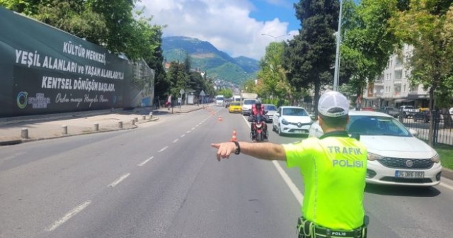 ORDU’DA 1944 SÜRÜCÜYE İŞLEM YAPILDI