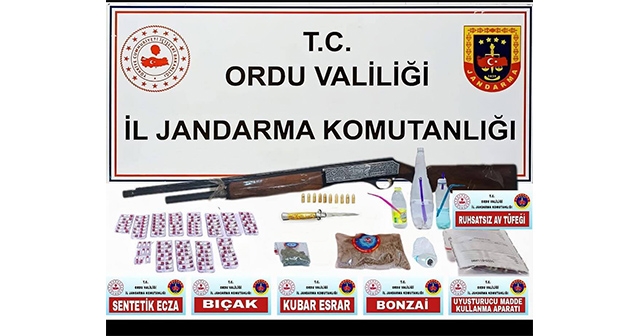 ORDU’DA KAÇAKÇILIK OPERASYONU