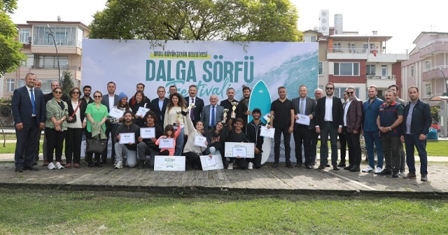 ORDU’DA SÖRF RÜZGARI ESTİ