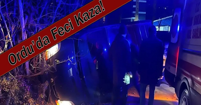 Ordu’da Takla Atan Araçta 2 Yaralı