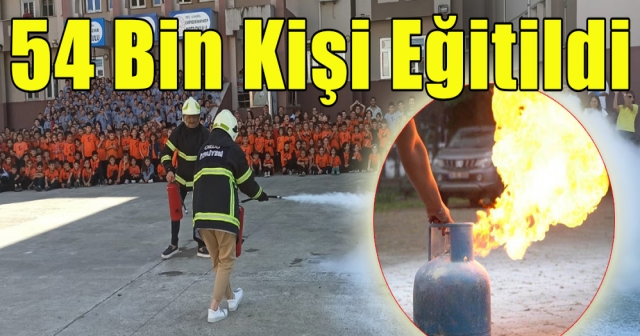 Ordu İtfaiyesi'nden Yangın Güvenliği Eğitimi