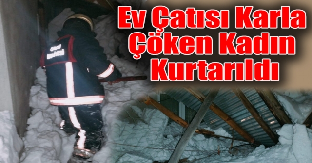 Ordu İtfaiyesi'nden Zorlu Kurtarma Operasyonu