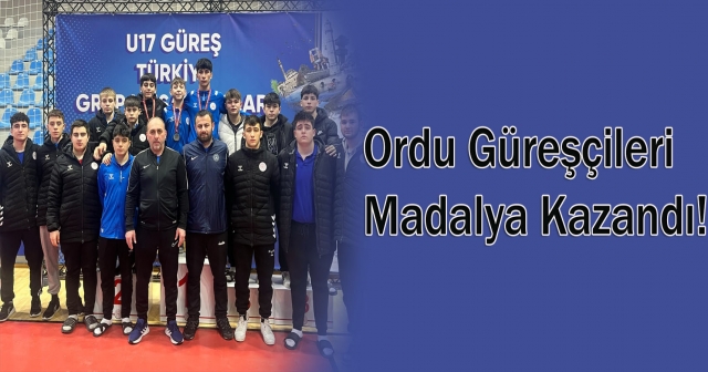 Ordu’lu Güreşçilerden Büyük Başarı!