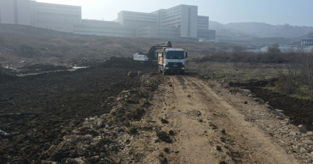 Ordu Şehir Hastanesi İçin 600 Metrelik Bağlantı Yolu Yapılıyor